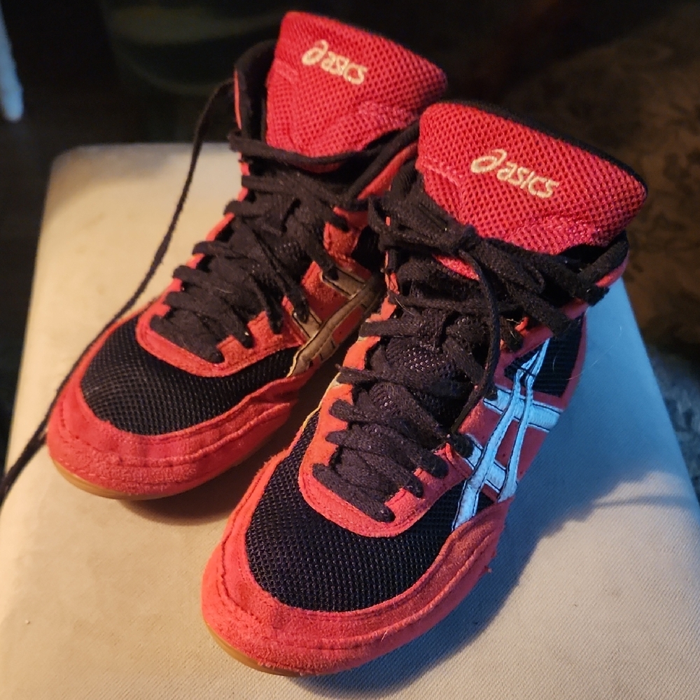 ASICS J902Y Matflex 2   wrestling boots MMA boxing shoes